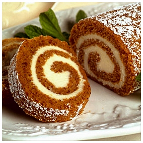 Sheri's Pumpkin Roll