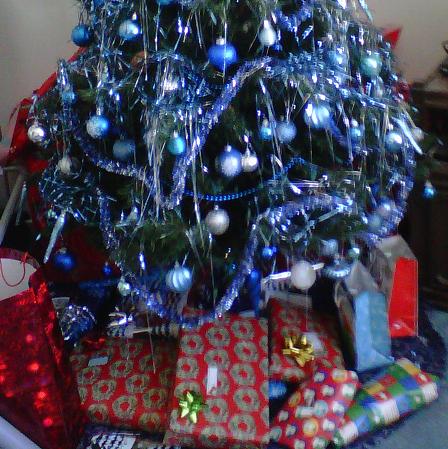 presents under tree