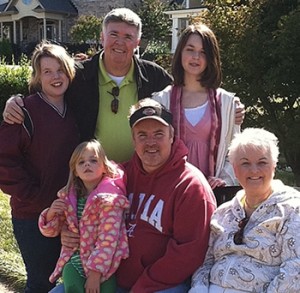 Jim Murray and family