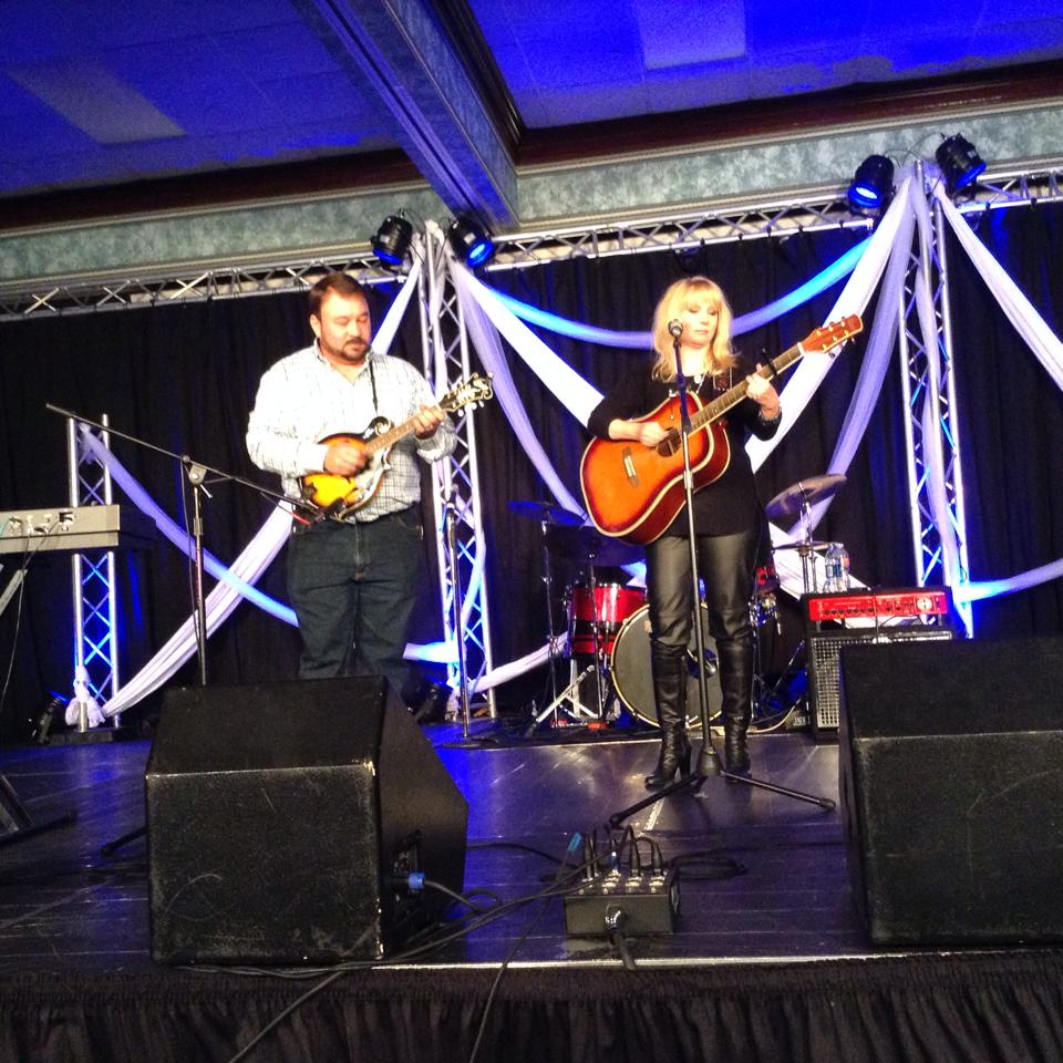 Christy Sutherland and Matt Dudney at the 2014 Diamond Awards