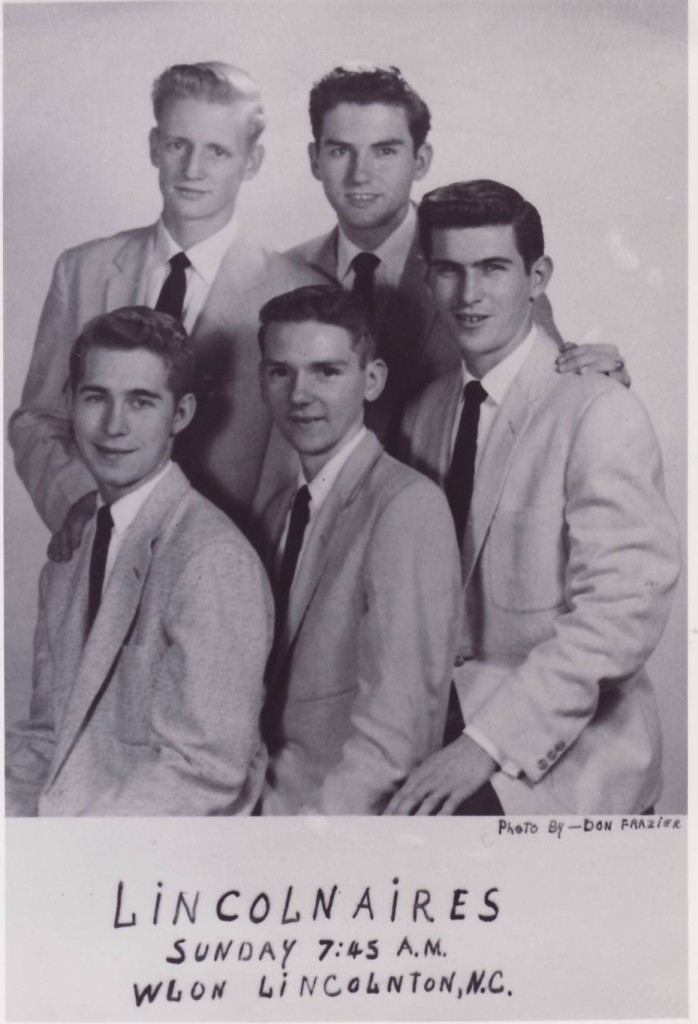Lincolnaires-Quartet-1958-while-Darius-was-in-Air-Force