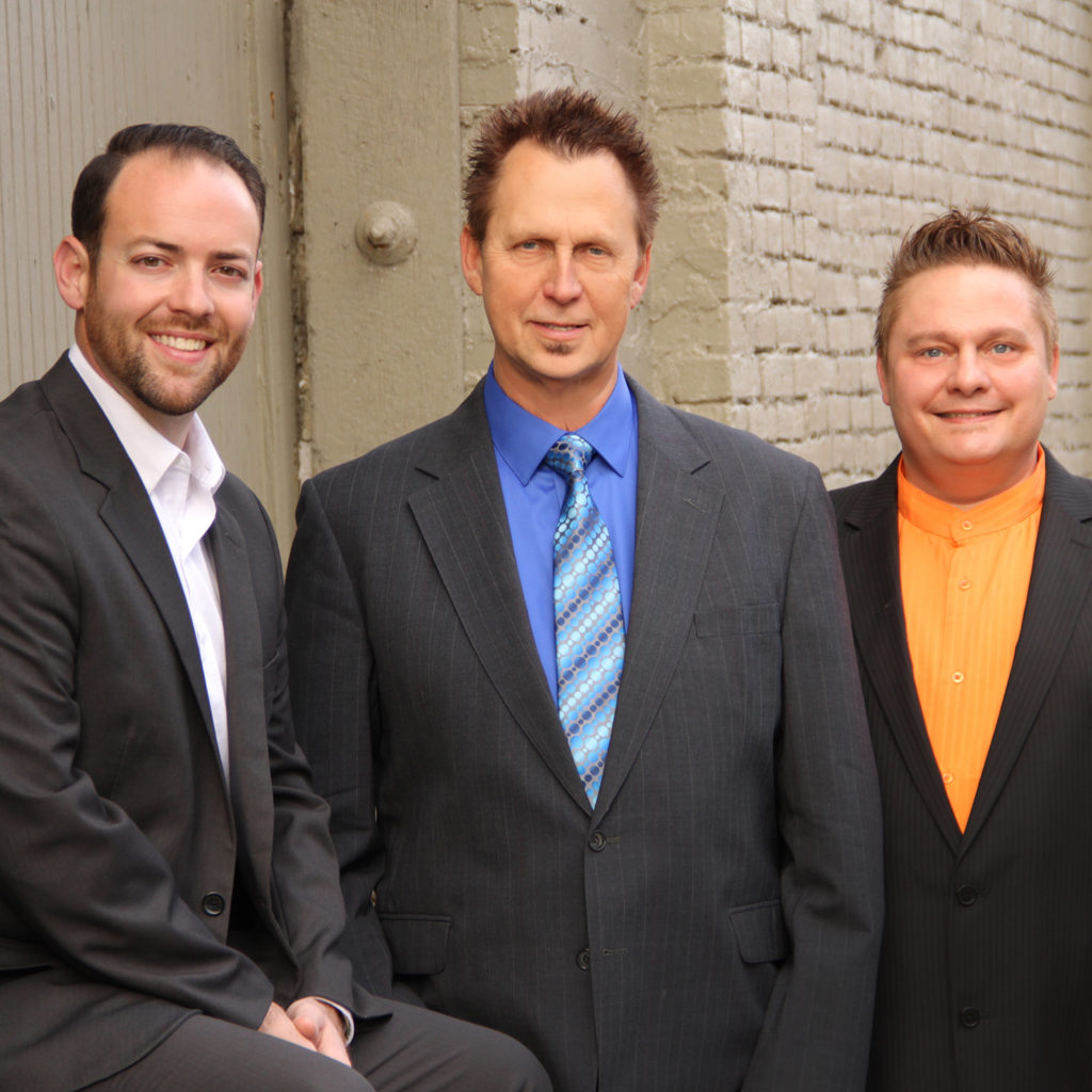 Steve Hess & Southern Salvation: (left to right) Jay Arview, Steve Hess, John McCall