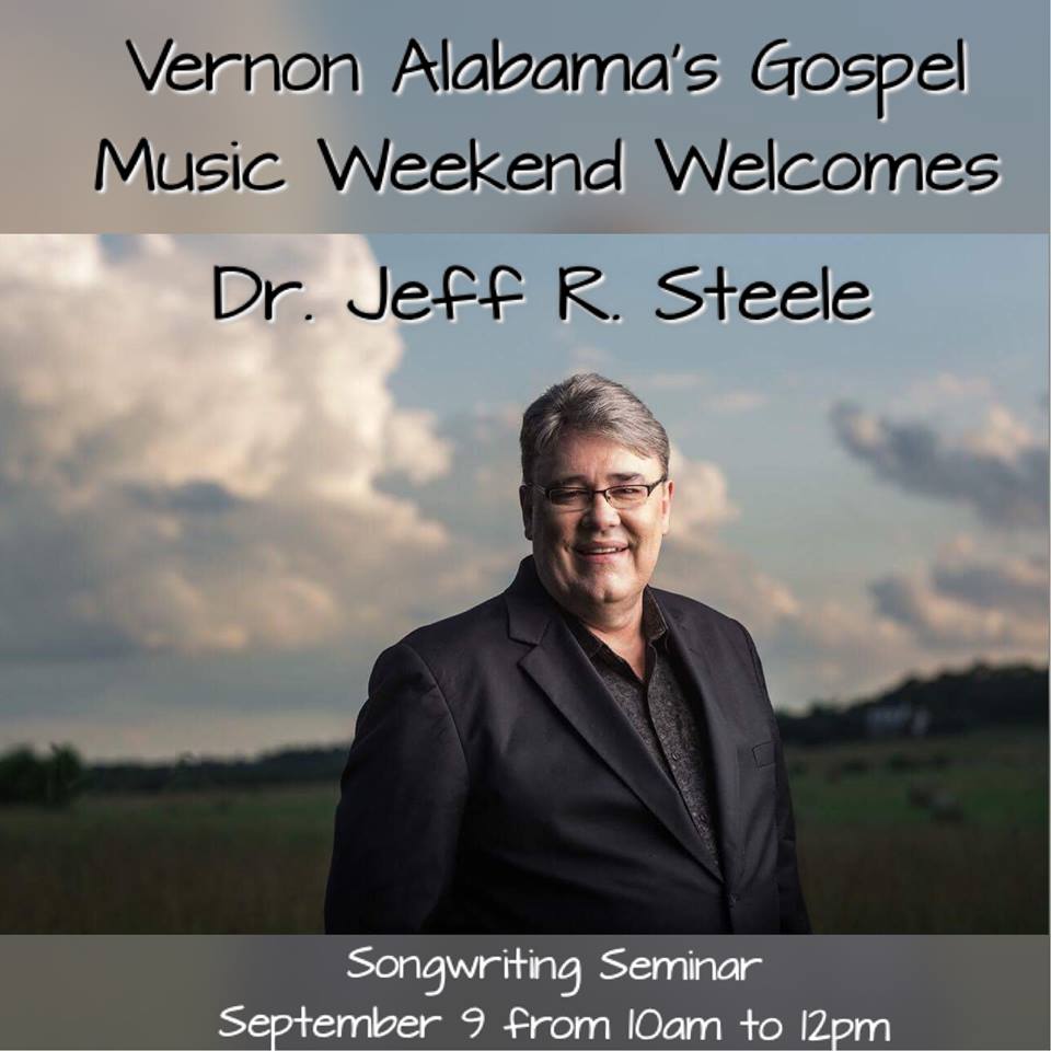 Jeff Steele at Vernon Alabama's Gospel Music Weekend