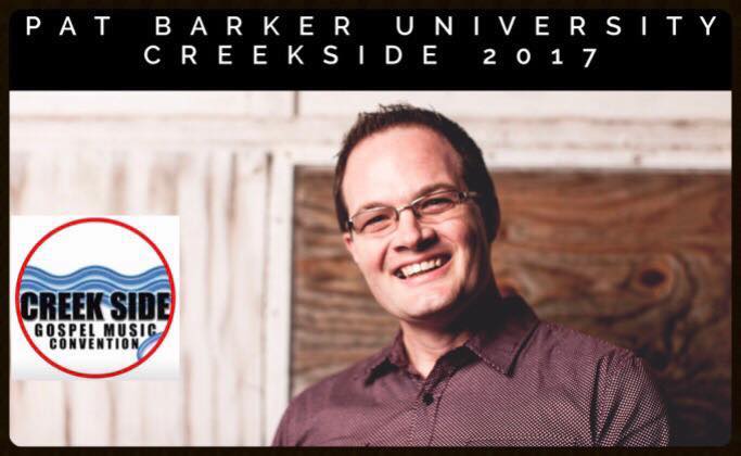 Pat Barker University will be held at Creekside 2017