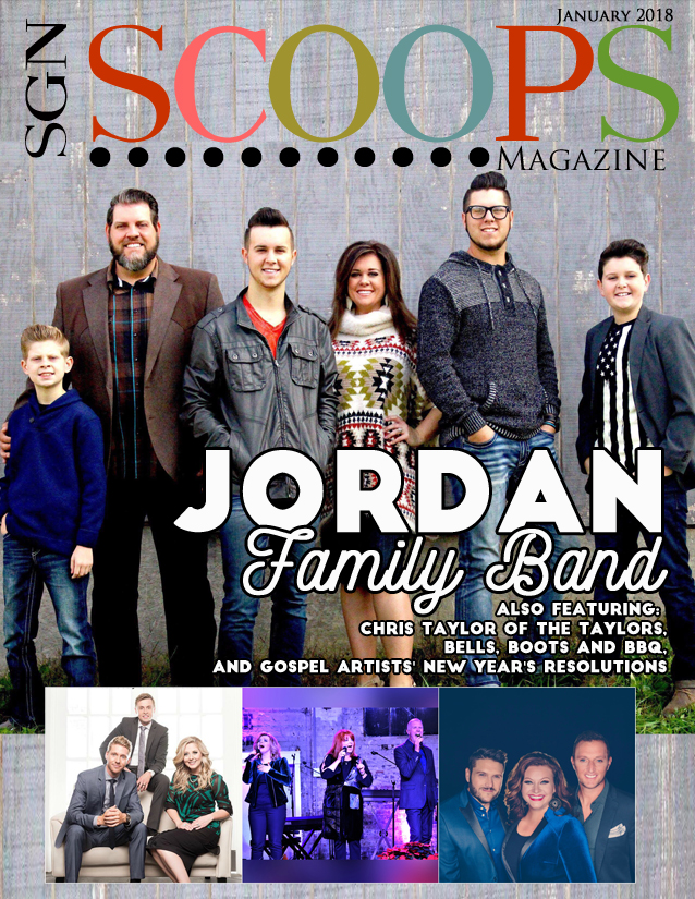 Jordan Family Band featured in SGNScoops January 2018